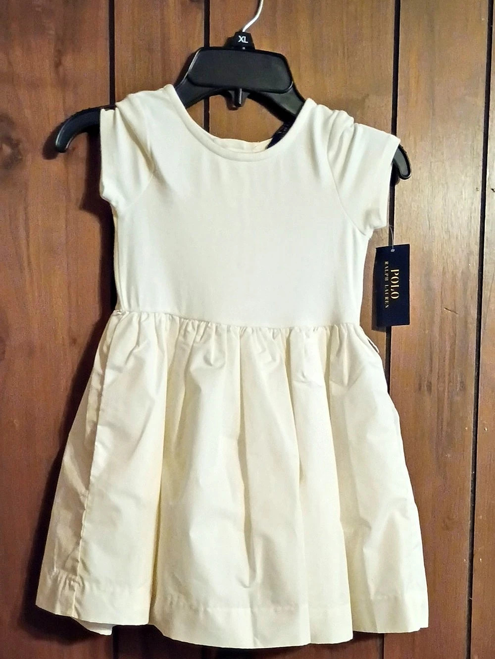Polo Ralph Lauren Girls Cream Dress NWT